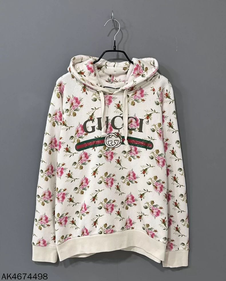 Gucci Gucci Floral full-print hoodie 2501-Nextarrow Size US S / EU 44-46 / 1 - 1 Thumbnail
