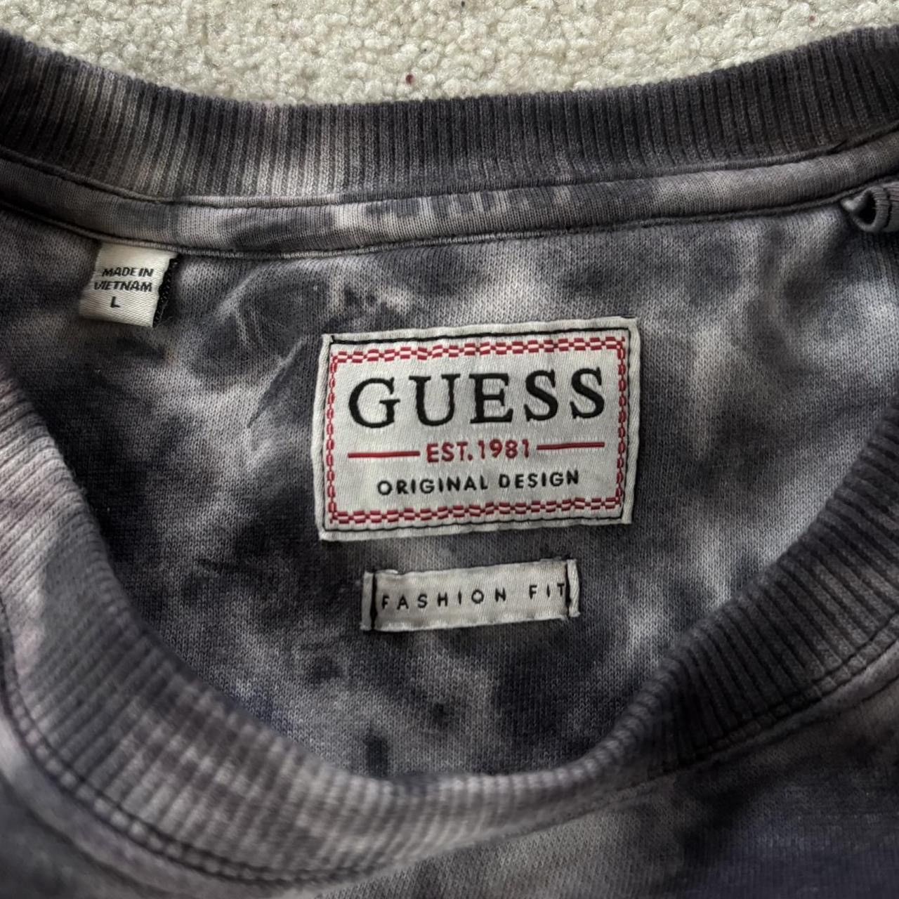 Guess Tie Dye Guess Crewneck Size US L / EU 52-54 / 3 - 4 Thumbnail