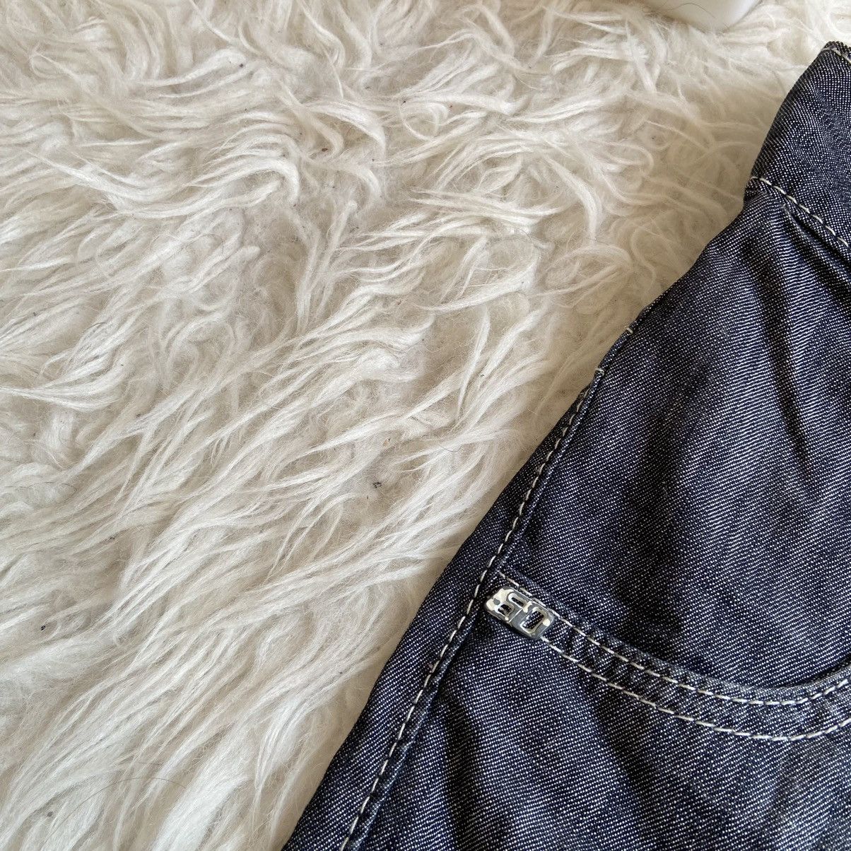 Miss Sixty 📌 Crazy Miss Sixty Vintage Y2K Denim Shorts Size 32" / US 10 / IT 46 - 7 Thumbnail