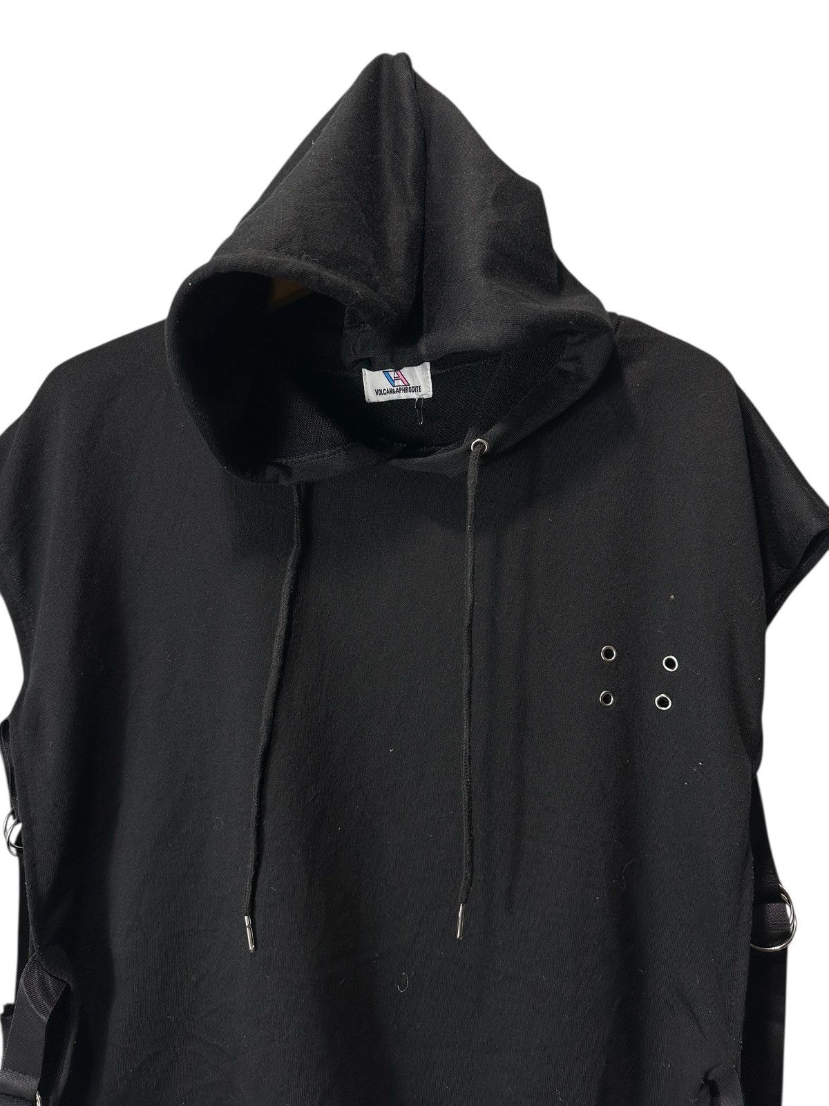 Le Grande Bleu (L.G.B.) VOLCAN & APRHODITE STUDDED BONDAGE HOODIE KMRII LGB STYLE Size US L / EU 52-54 / 3 - 2 Thumbnail
