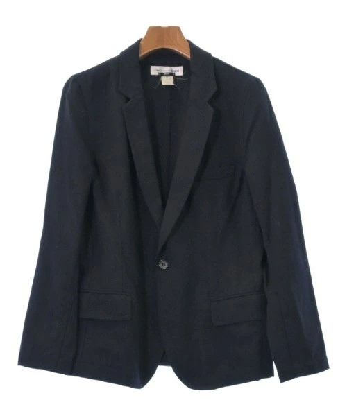 Comme des Garcons SHIRT Jacket Wool 1 Button Plain Flap Pocket Navy Blue Size US S / EU 44-46 / 1 - 1 Thumbnail