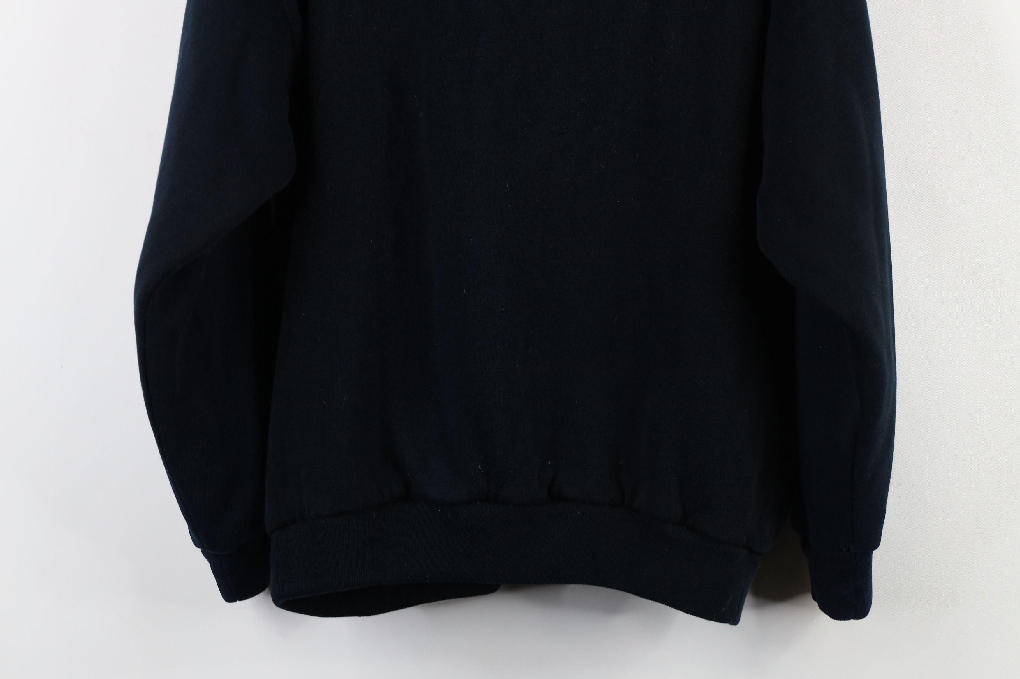Vintage Vintage 90s Streetwear Wall Blank Henley Hoodie Sweatshirt Size US M / EU 48-50 / 2 - 14 Thumbnail
