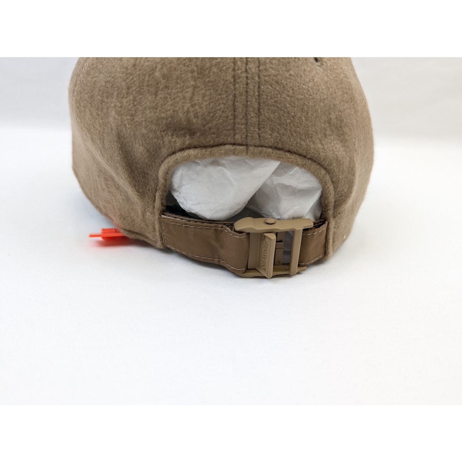 Off-White o1rshd1 Q:4 / Size: OS / Cashmere Nylon Baseball Cap / Hat Size ONE SIZE - 11 Thumbnail