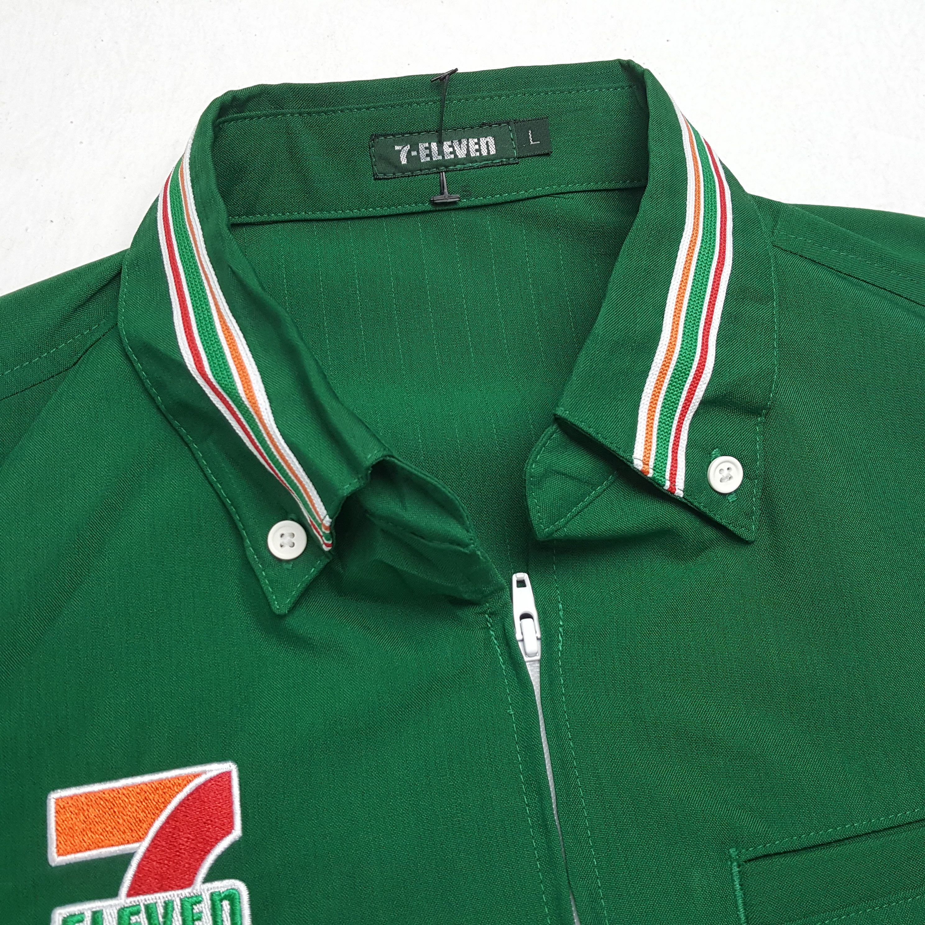 Japanese Brand × Vintage Vintage 7-ELEVEn Japanese Brand Working Uniform Jacket Size US M / EU 48-50 / 2 - 9 Thumbnail