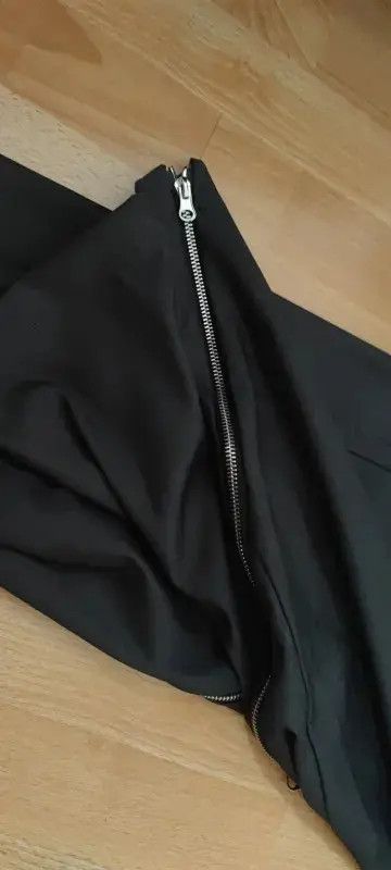 Japanese Brand Zipper Slit Straight Tube Casual Pants Size US 30 / EU 46 - 4 Thumbnail