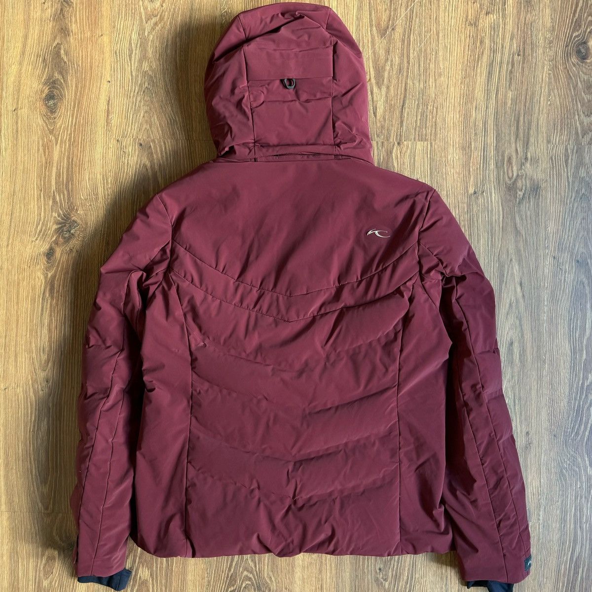 KJUS Kjus Momentum Down Ski Puffer Jacket Women’s 44/XXL Burgundy Size XXL / US 16-18 / IT 52-54 - 4 Thumbnail