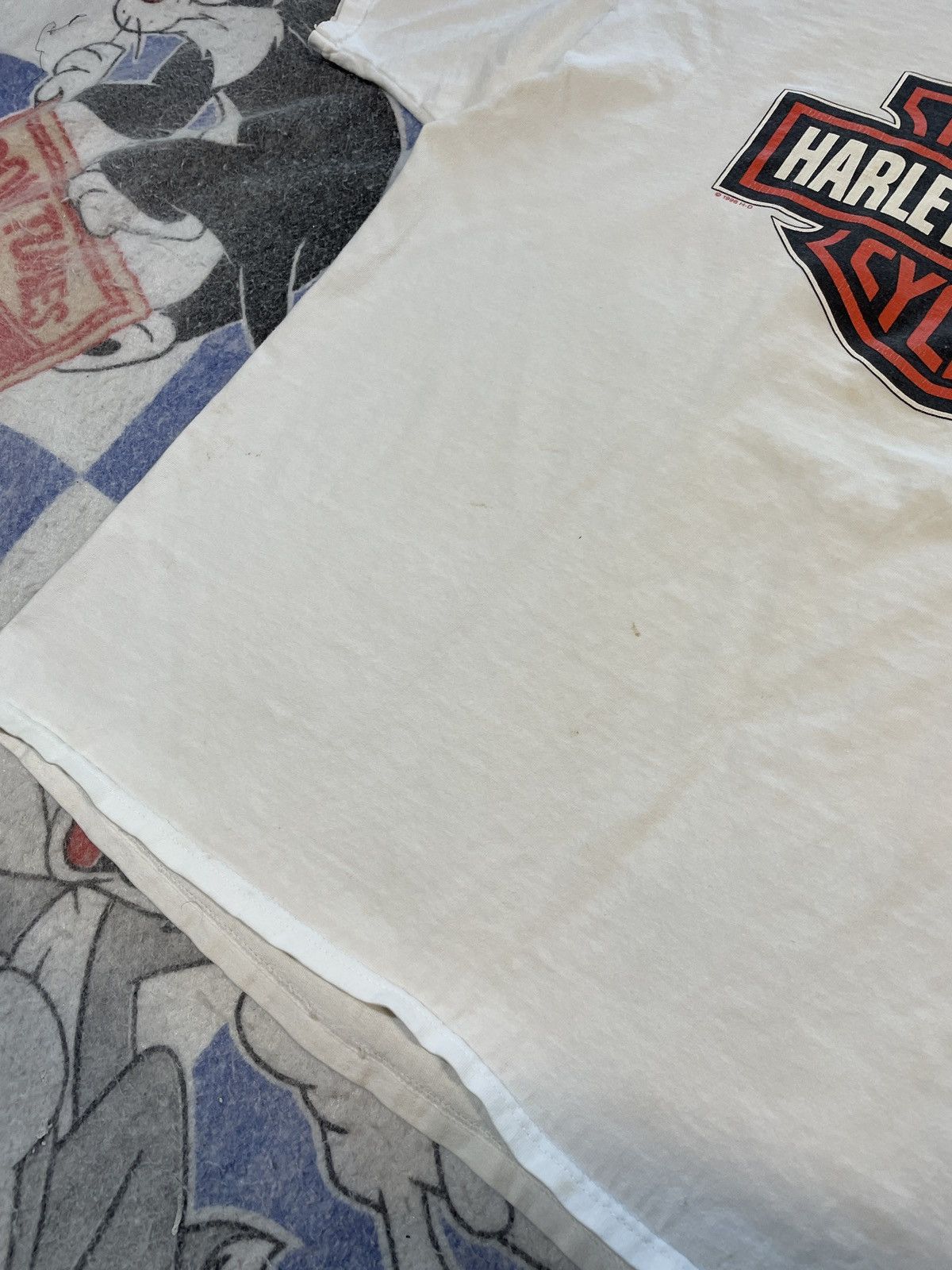 Harley Davidson Vintage Harley big logo tee Size US XL / EU 56 / 4 - 3 Thumbnail