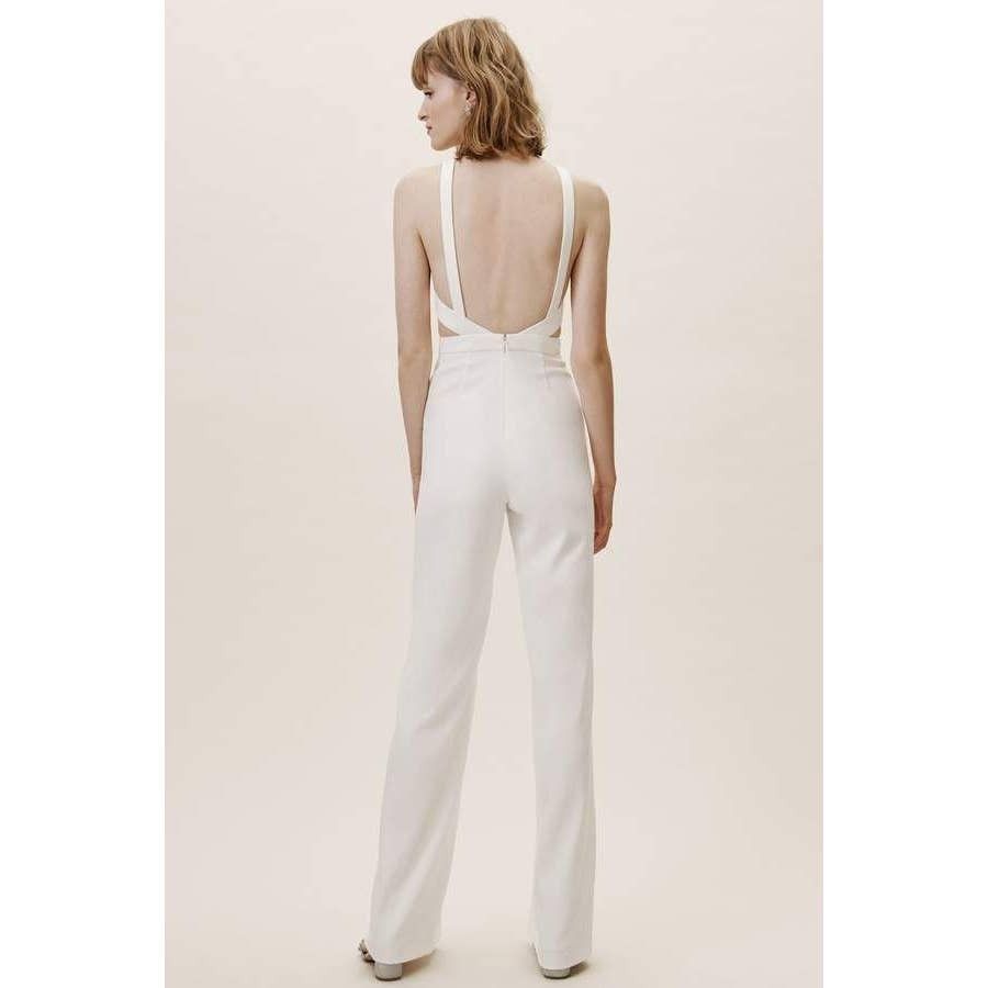 Anthropologie New Anthropologie BHLDN Esmie Jumpsuit by Jay Godfrey $299 Size XXS / US 00 / IT 34 - 2 Thumbnail