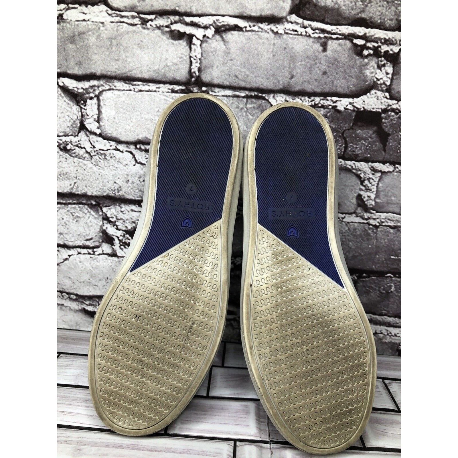 Other Rothy’s The Sneaker White Knit Fabric Casual Comfort Shoes W Size US 7 / IT 37 - 15 Thumbnail