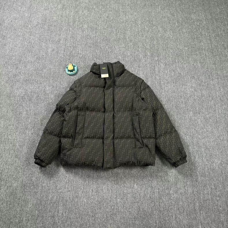 Fendi Fendi 24 Monogram All-over Print Down Jacket - dmc Size US XL / EU 56 / 4 - 1 Thumbnail