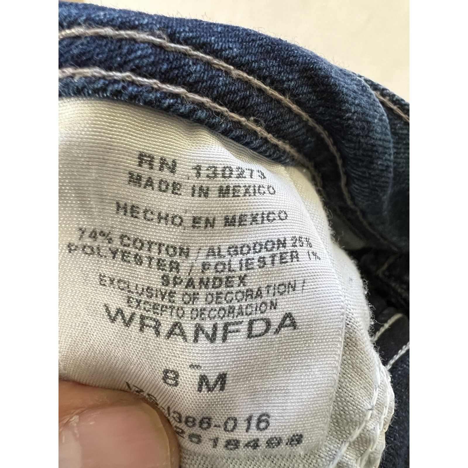 Wrangler Vintage Wrangler Jeans Womens Size 8 Boot Cut Stretch Blue D Size 30" / US 8 / IT 44 - 10 Thumbnail