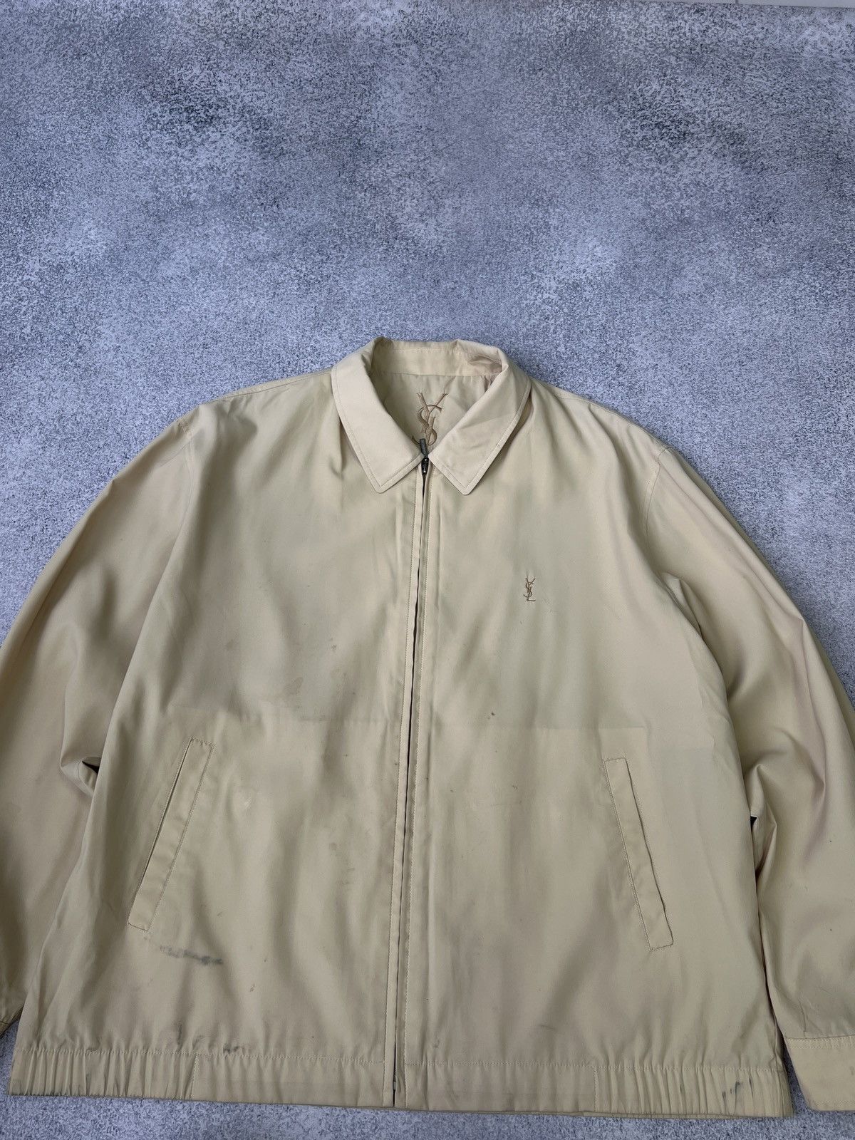 Vintage × Yves Saint Laurent Vintage YSL Yves Saint Laurent detroit light jacket Size US L / EU 52-54 / 3 - 6 Thumbnail