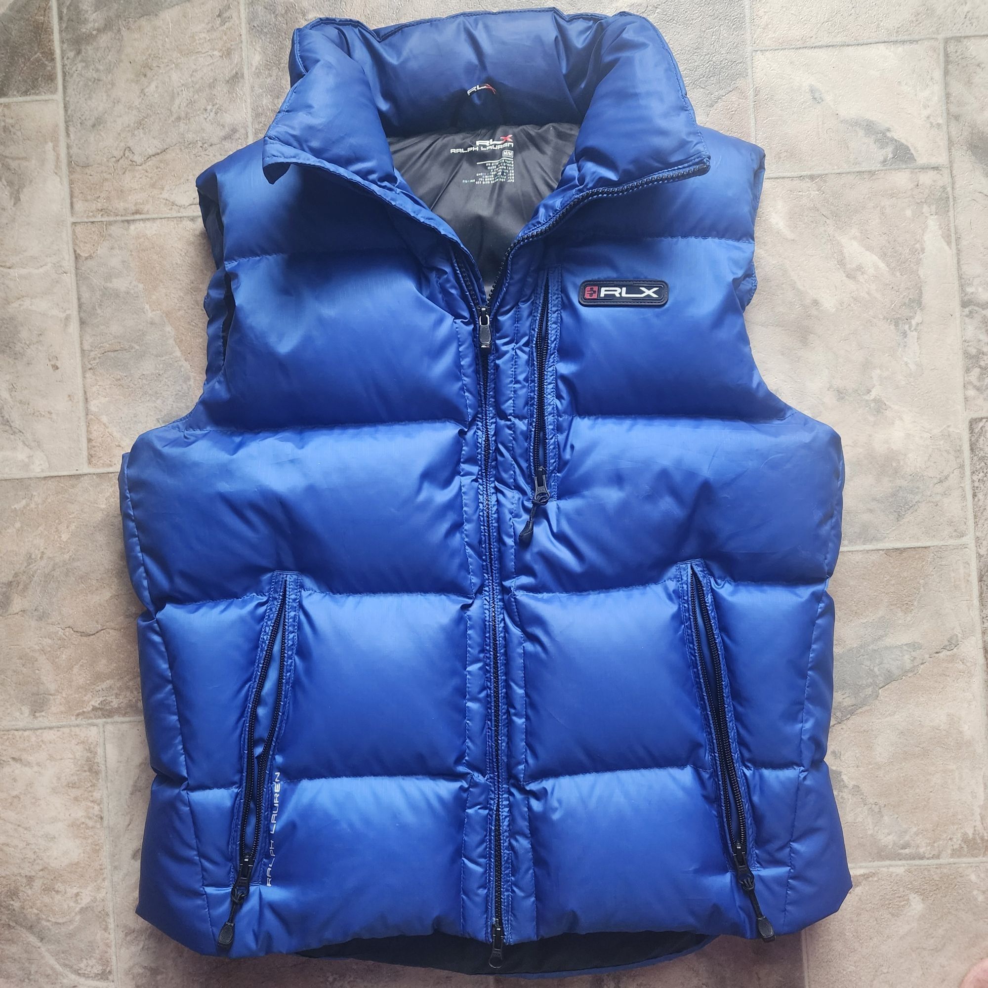 RLX Ralph Lauren RLX Ralph Lauren blue Puffer Vest Size US M / EU 48-50 / 2 - 2 Thumbnail