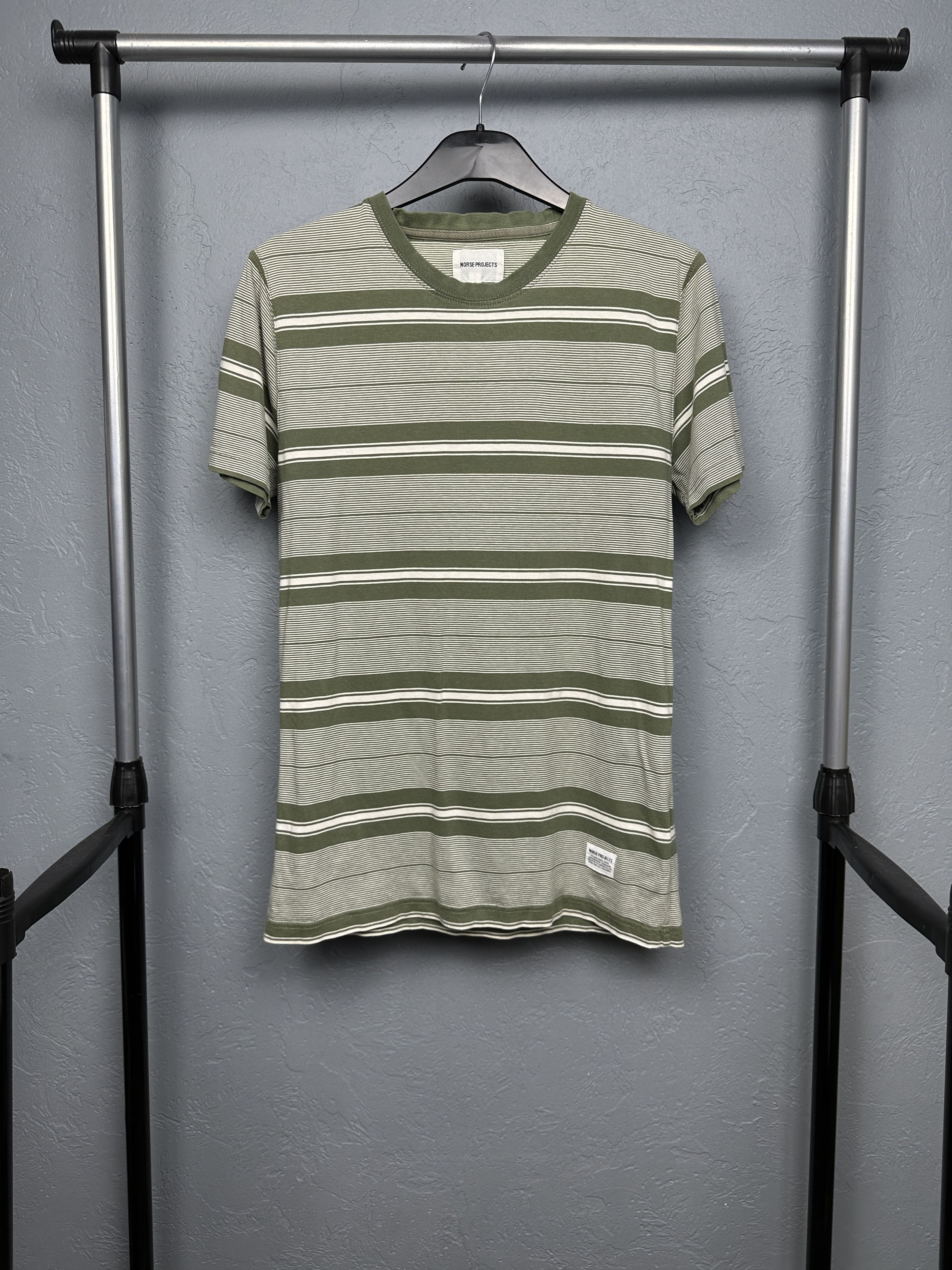 Norse Projects Norse Projects Mens Striped T-Shirt Size S Size US S / EU 44-46 / 1 - 1 Thumbnail