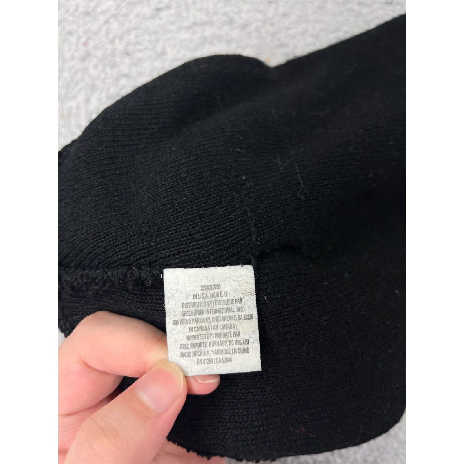 Vintage Casedog Beanie Toque Black One Size Adult Knit Polyester Blend Unisex Skate Hat/Beanie Mens Womens Teens Boys Girls Outdoor Casual Size ONE SIZE - 7 Thumbnail