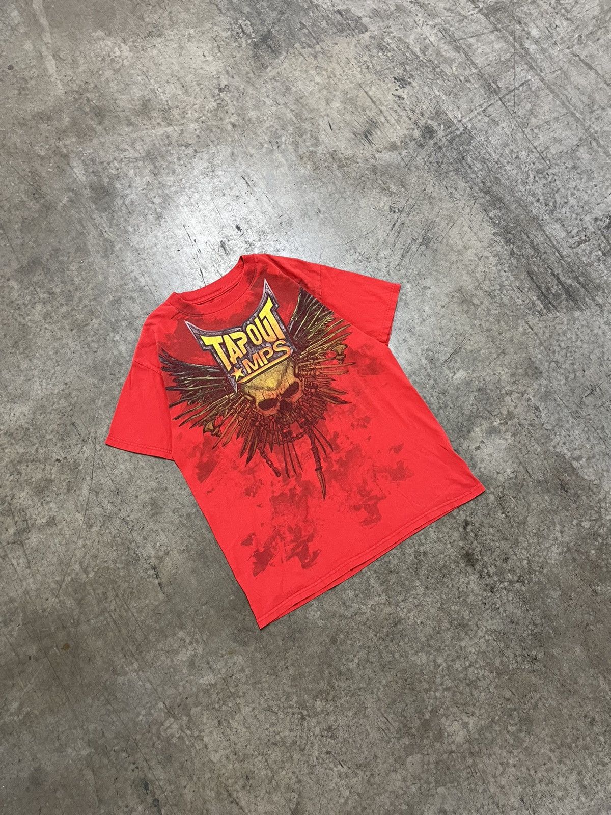 Tapout × Vintage Tapout y2k grunge tee shirt hype rare skater opium Size US M / EU 48-50 / 2 - 2 Thumbnail