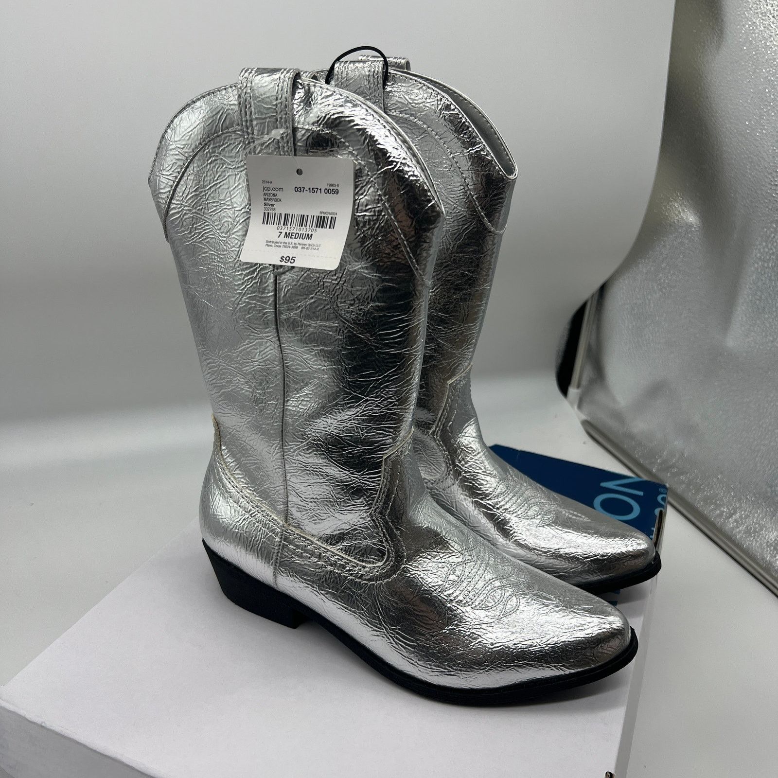 Other Arizona Jean Co Womens Western Heel Bootie Size US 7 / IT 37 - 1 Thumbnail