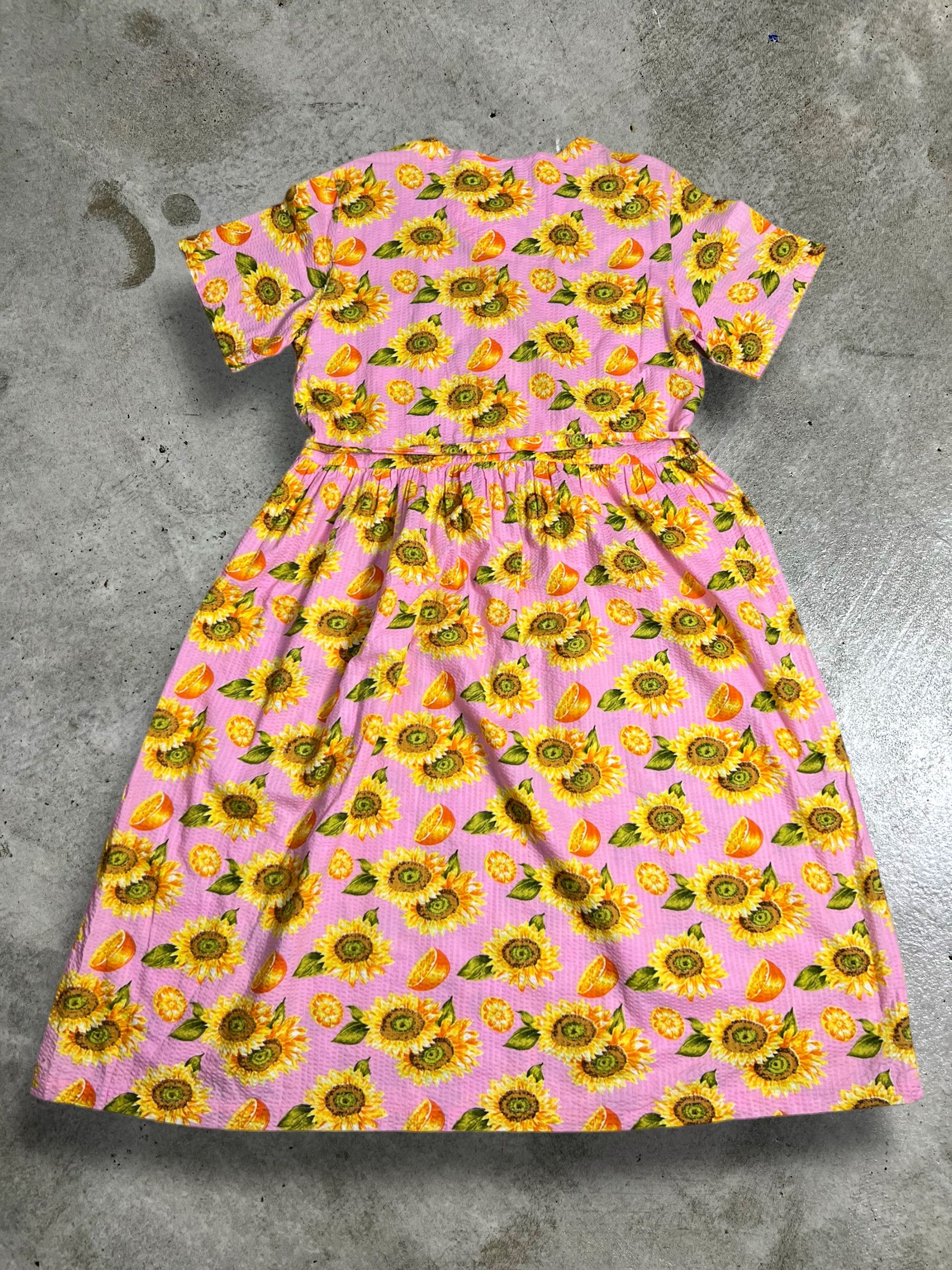 Yohji Yamamoto Y's Yohji Yamamoto Sun Flower Dress GTMPT408 Size L / US 10 / IT 46 - 5 Thumbnail