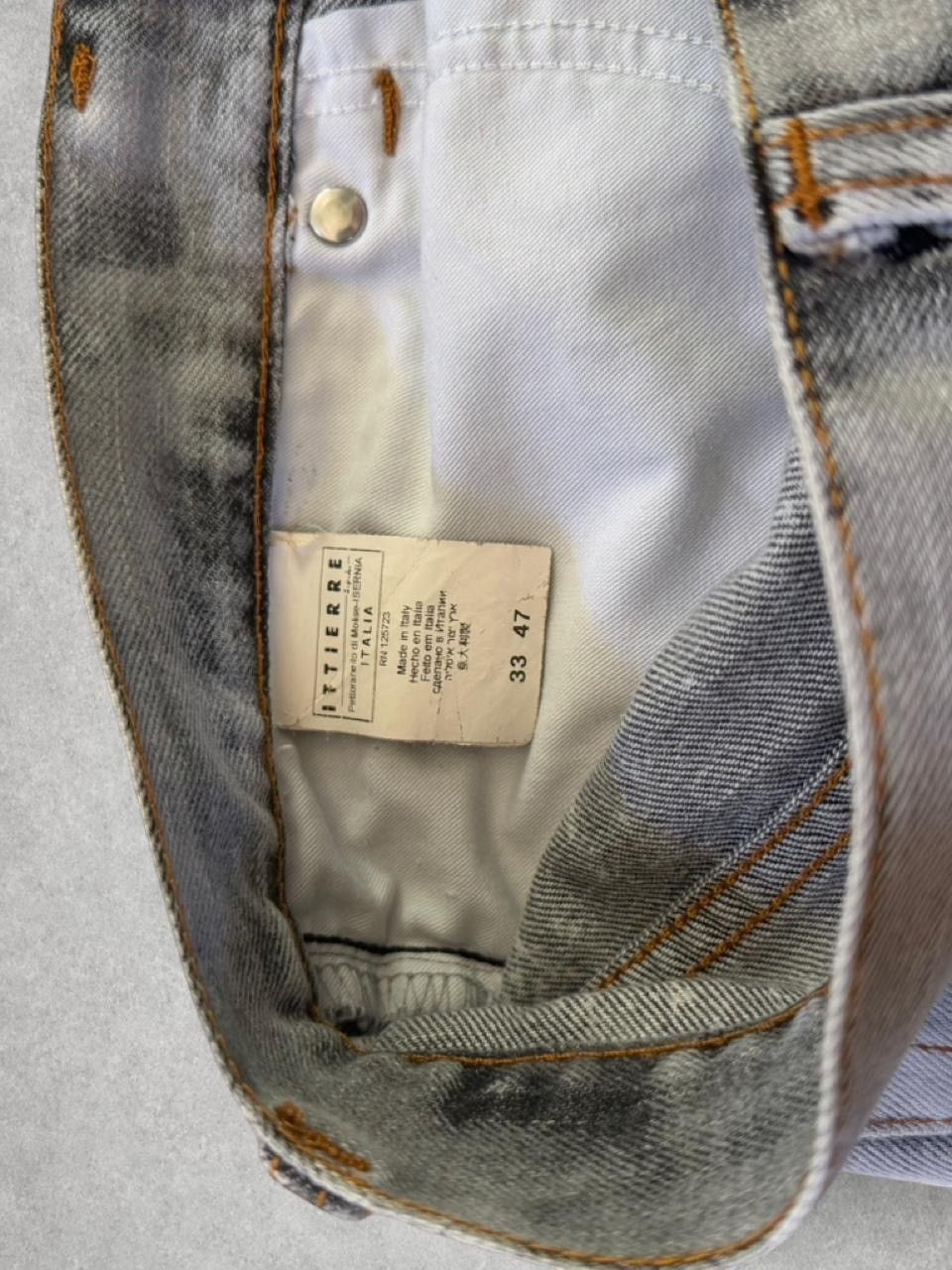 Just Cavalli 2000s Just Cavalli Black And Grey Jeans Size US 33 - 5 Thumbnail