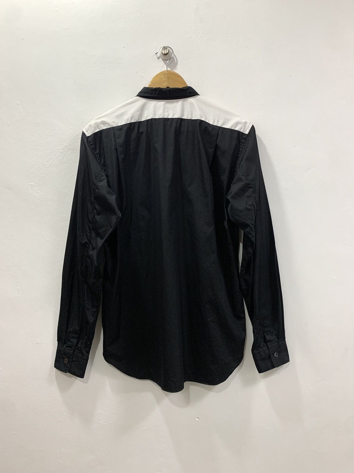 Comme des Garcons Homme Plus COMME des GARÇONS HOMME PLUS AD2011 TWO-TONE BUTTON-UP SHIRT Size US S / EU 44-46 / 1 - 5 Thumbnail