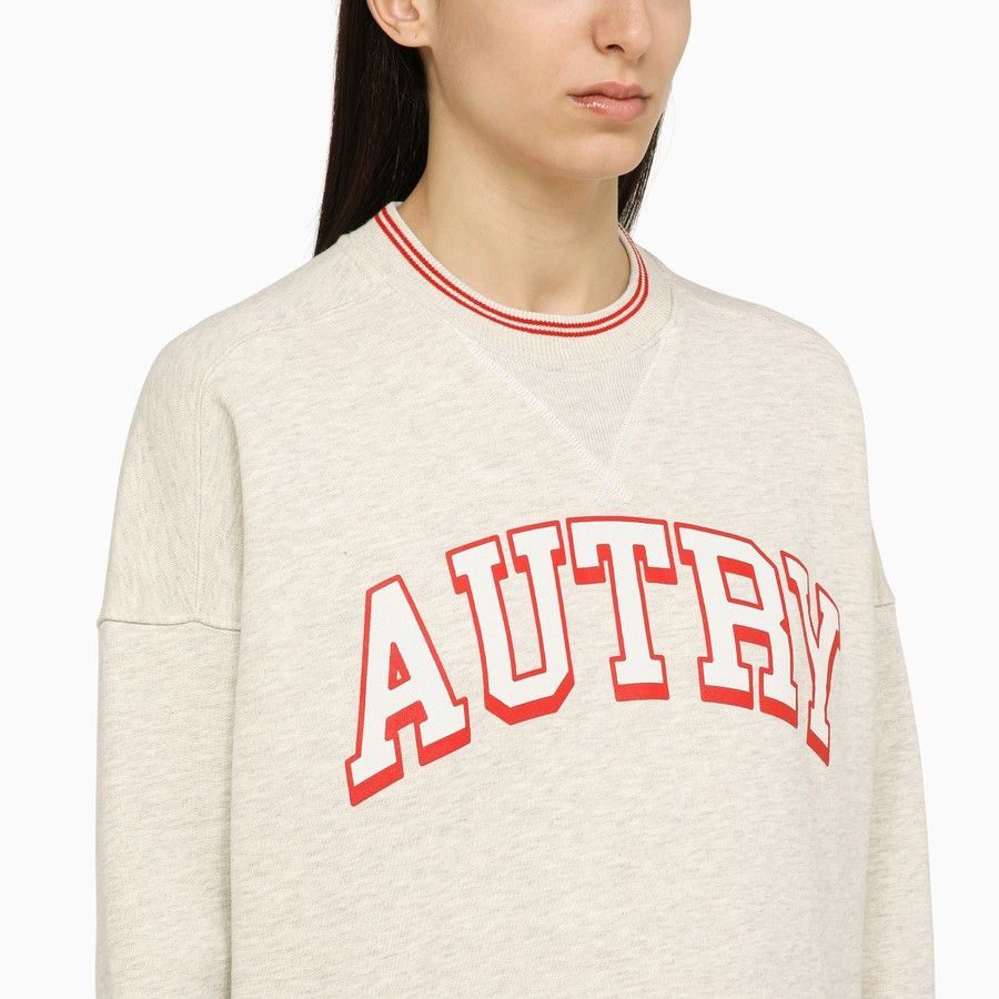 AUTRY o1d2blof0824 Logo Sweatshirts in Grey Size S / US 4 / IT 40 - 4 Thumbnail