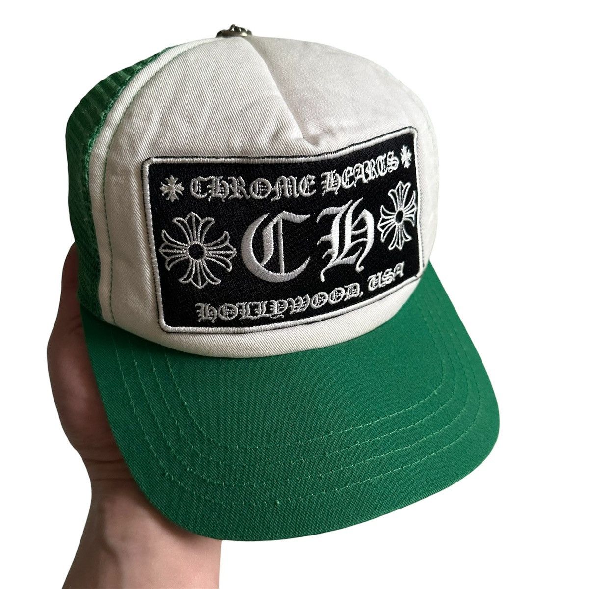 Chrome Hearts Chrome Hearts CH Trucker Hat Cap Size ONE SIZE - 2 Thumbnail