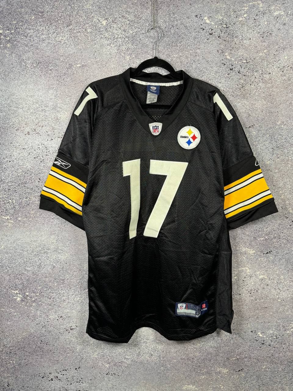 Reebok Reebok Pittsburgh Steelers Jersey #17 Mike Wallace XL Size Size US XL / EU 56 / 4 - 1 Thumbnail