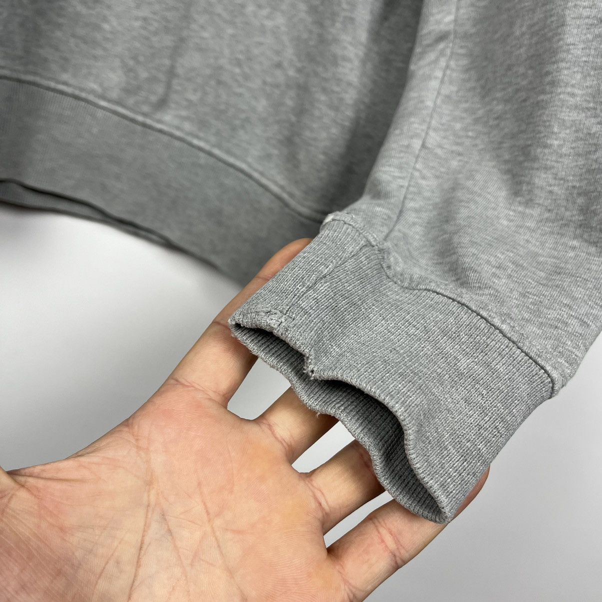 Stone Island Stone Island grey crewneck sweatshirt Size US M / EU 48-50 / 2 - 19 Thumbnail