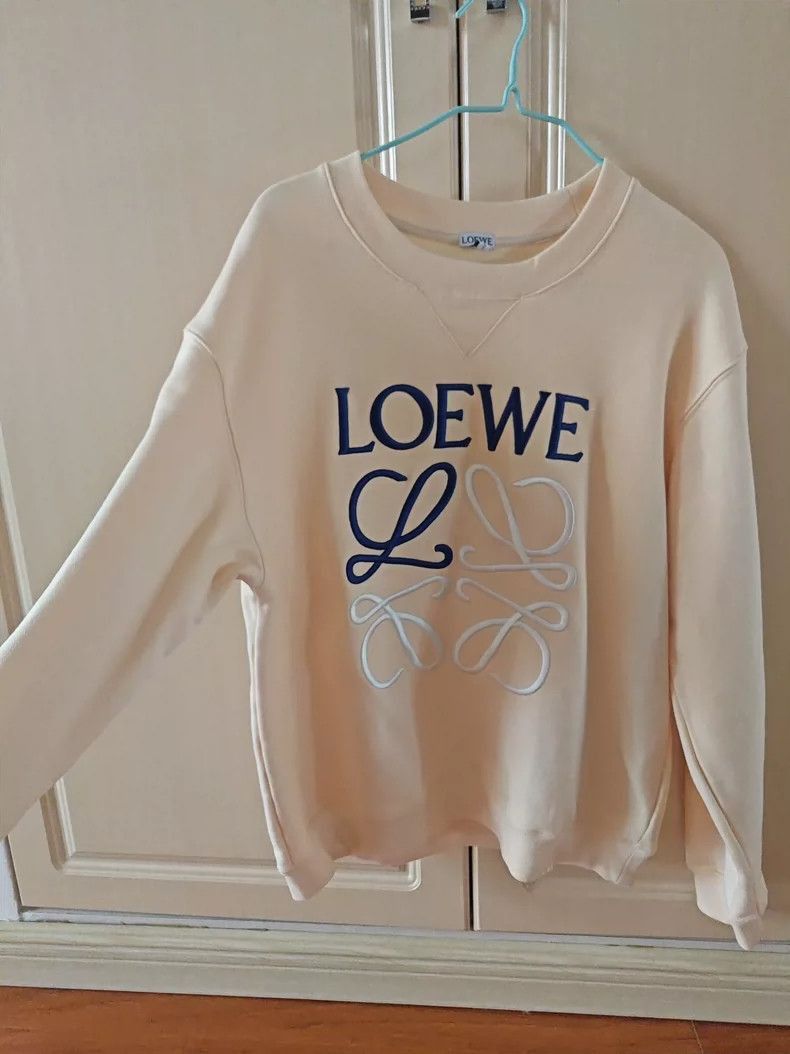 Adidas beige sweatshirt with classic embroidered logo-2508 Size US M / EU 48-50 / 2 - 7 Thumbnail