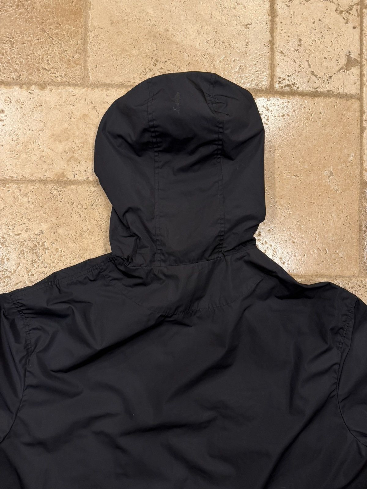 Lanvin Lanvin Nylon Logo Anorak Black Hooded Windbreaker Jacket Size US L / EU 52-54 / 3 - 14 Thumbnail