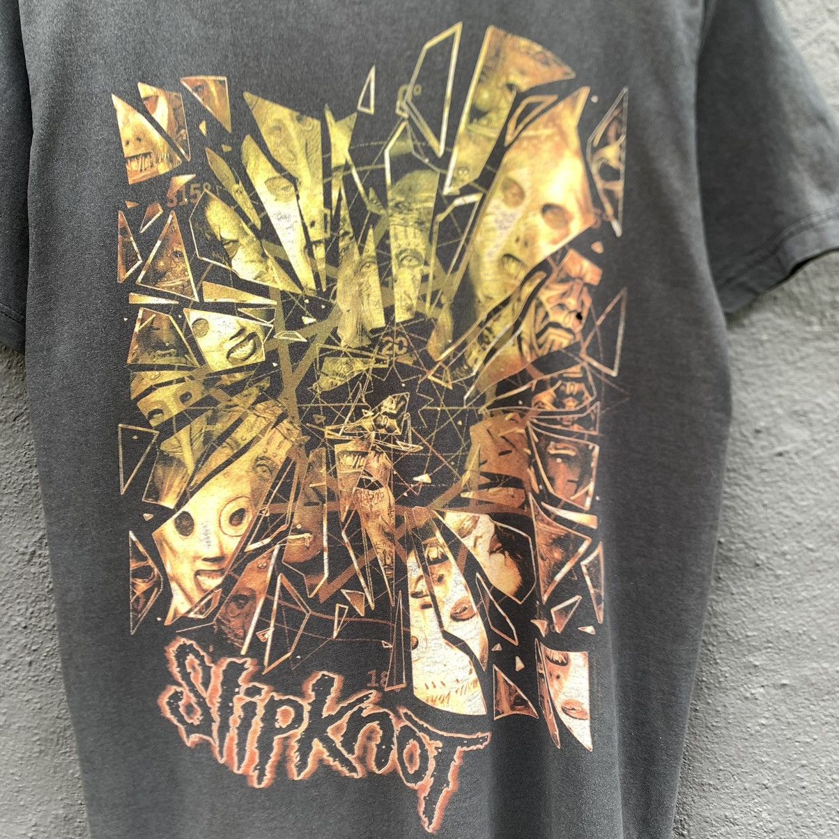 Band Tees Thrashed Faded Vintage Slipknot Band Tee Size US L / EU 52-54 / 3 - 2 Thumbnail