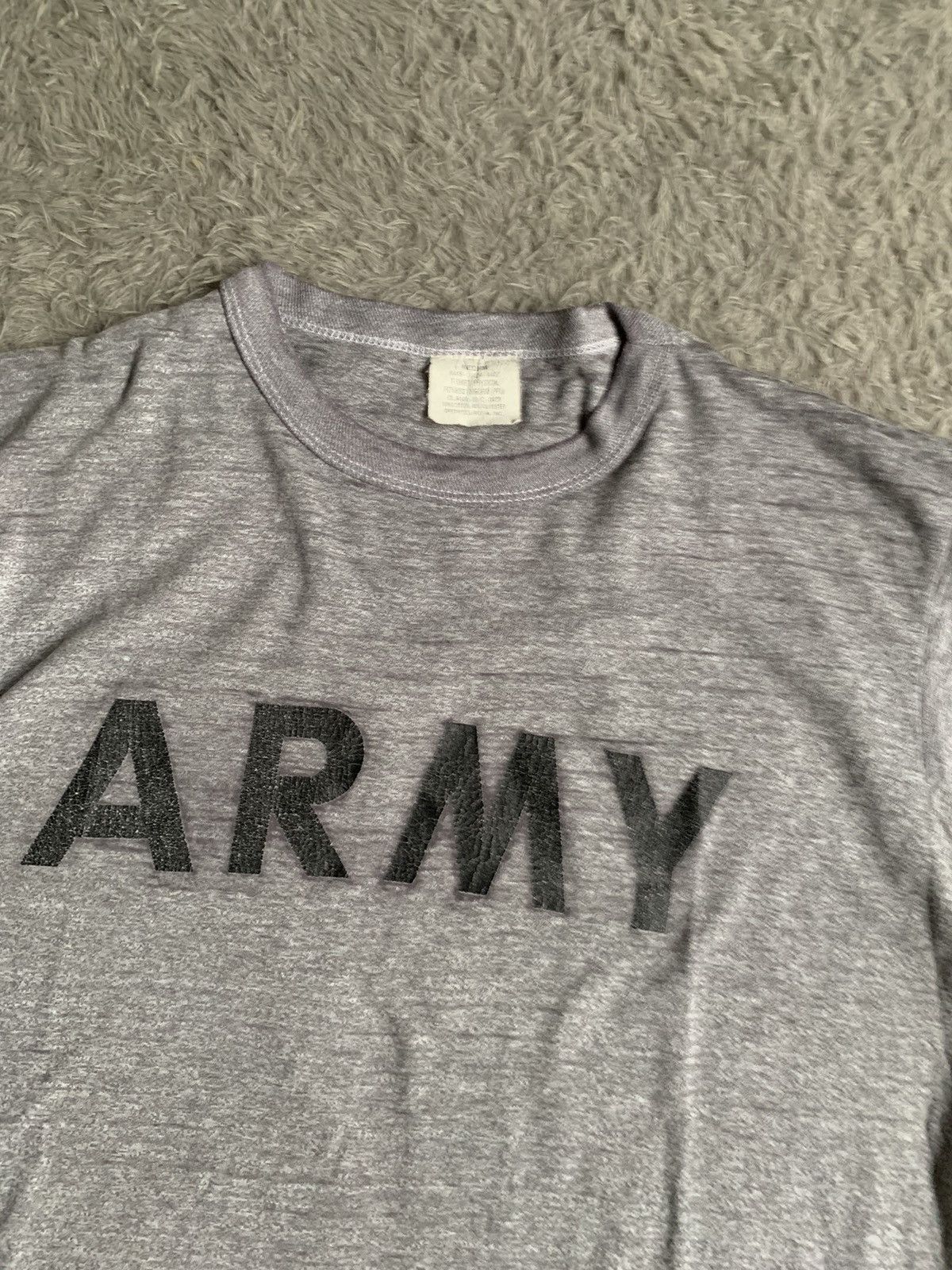 Vintage Vintage Tshirt Physical Fitness Uniform Army (PFU) Size US M / EU 48-50 / 2 - 2 Thumbnail