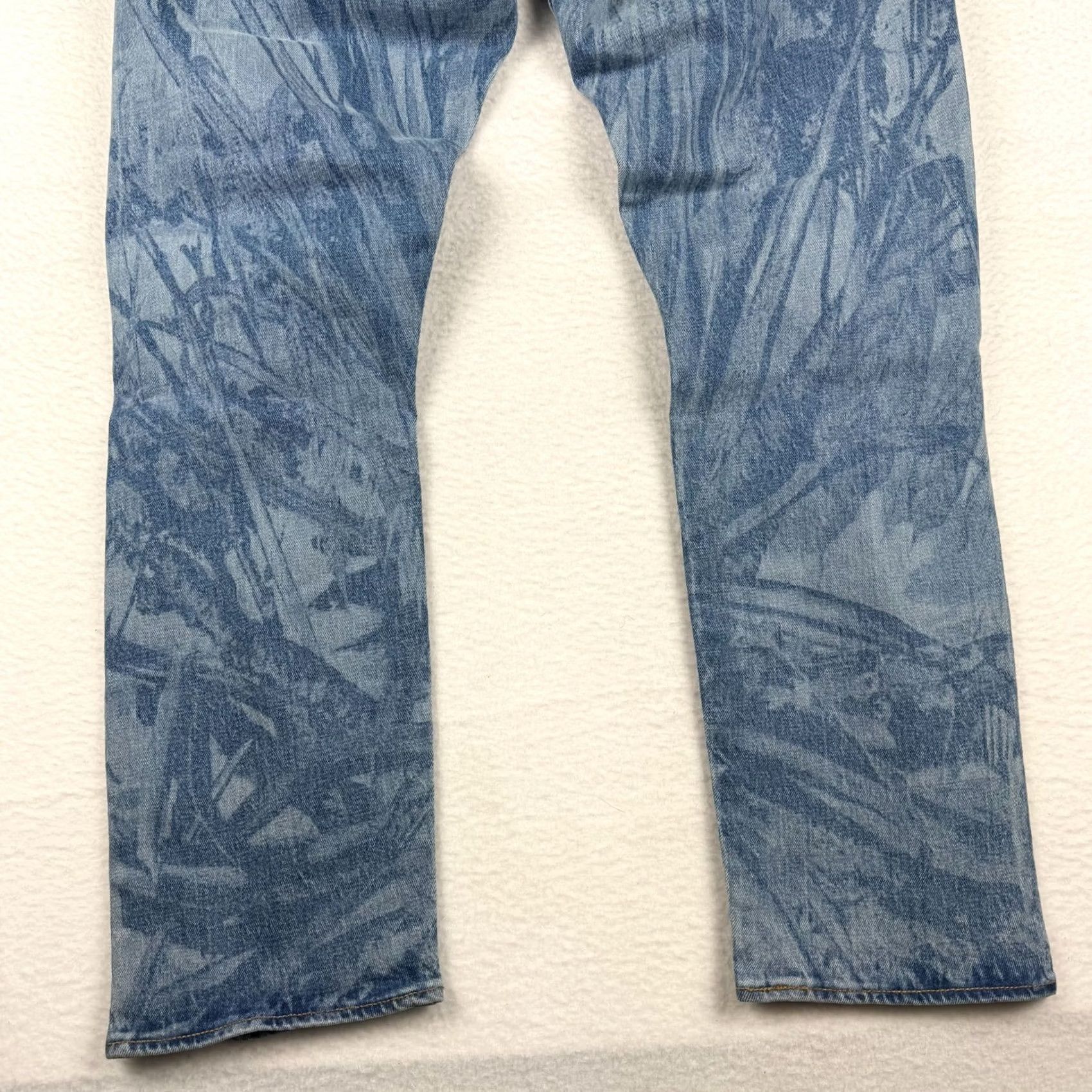 Levi's VINTAGE Levi's 501 Jeans 38x32 Distressed Blue Cotton Denim Regular Straight Men Size US 38 / EU 54 - 6 Thumbnail