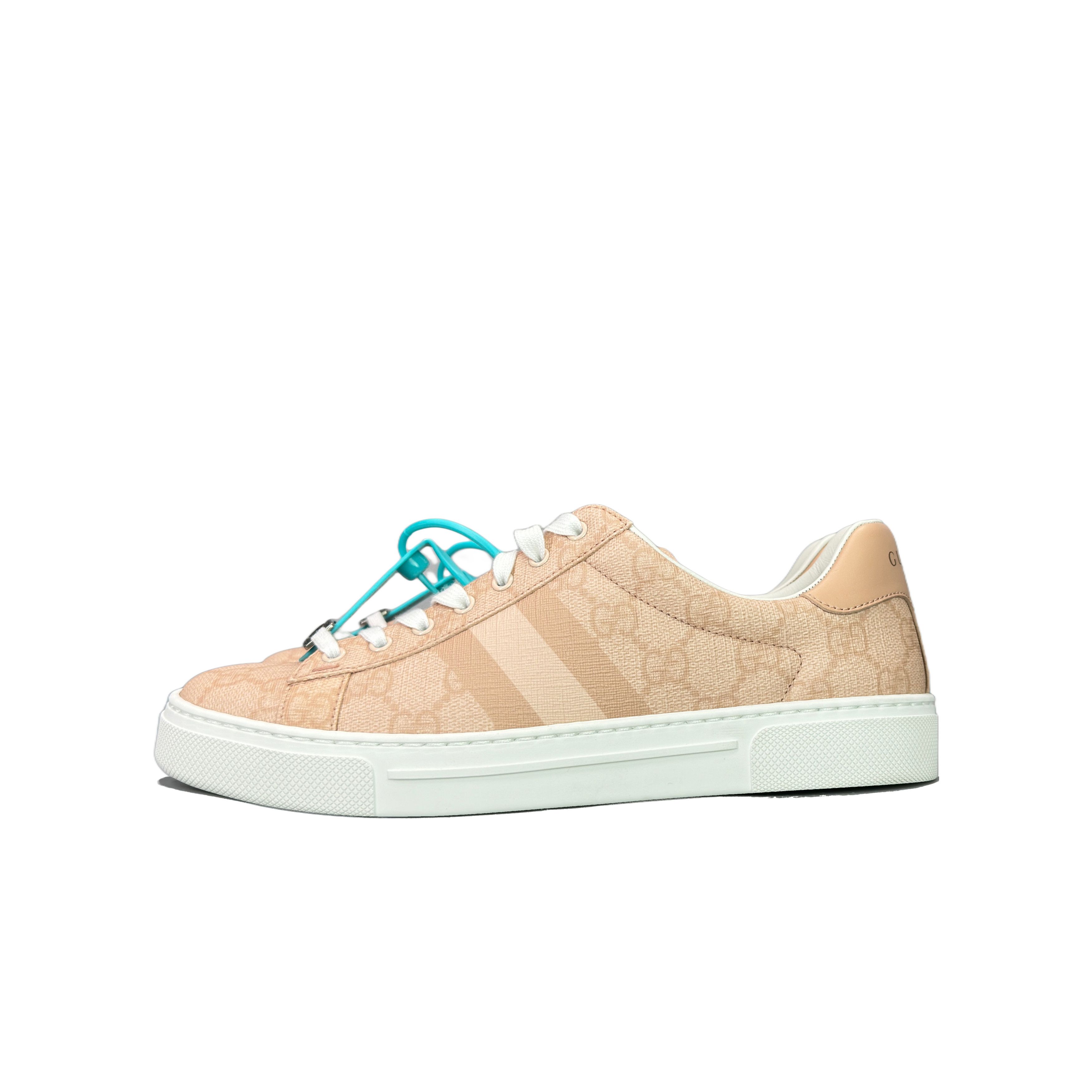 Gucci Gucci Ace GG Monogram Low Top Sneakers Size 36 Size US 6 / IT 36 - 1 Thumbnail