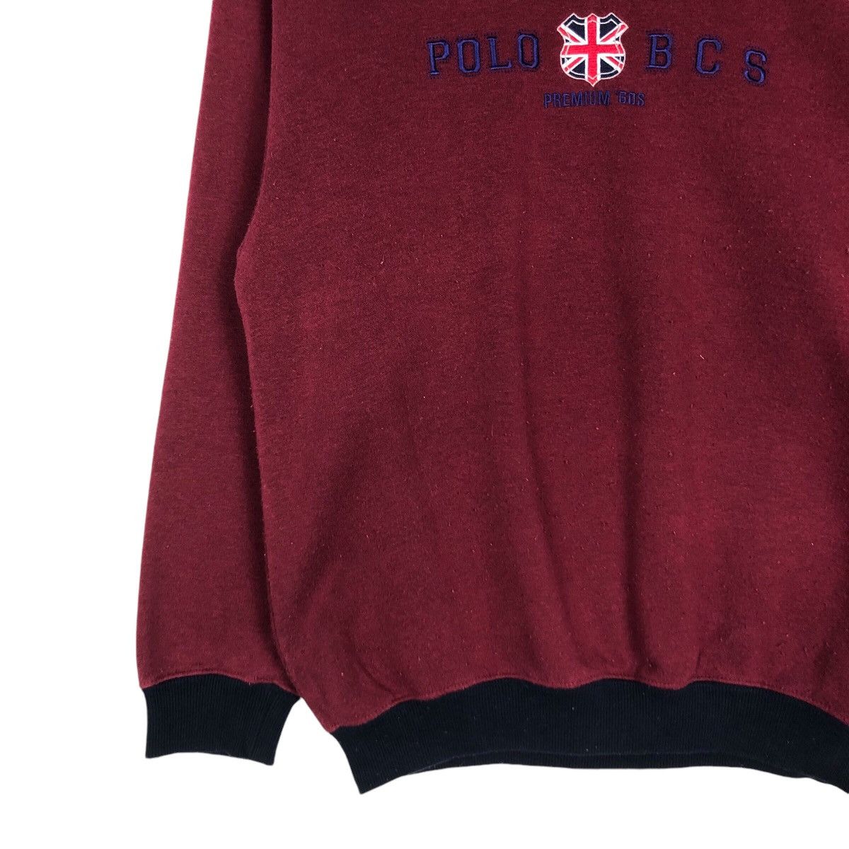 Beverly Hills Polo Club × U.S. Polo Assn. Polo British Council Vintage Casual Sweatshirt Small Size US S / EU 44-46 / 1 - 3 Thumbnail