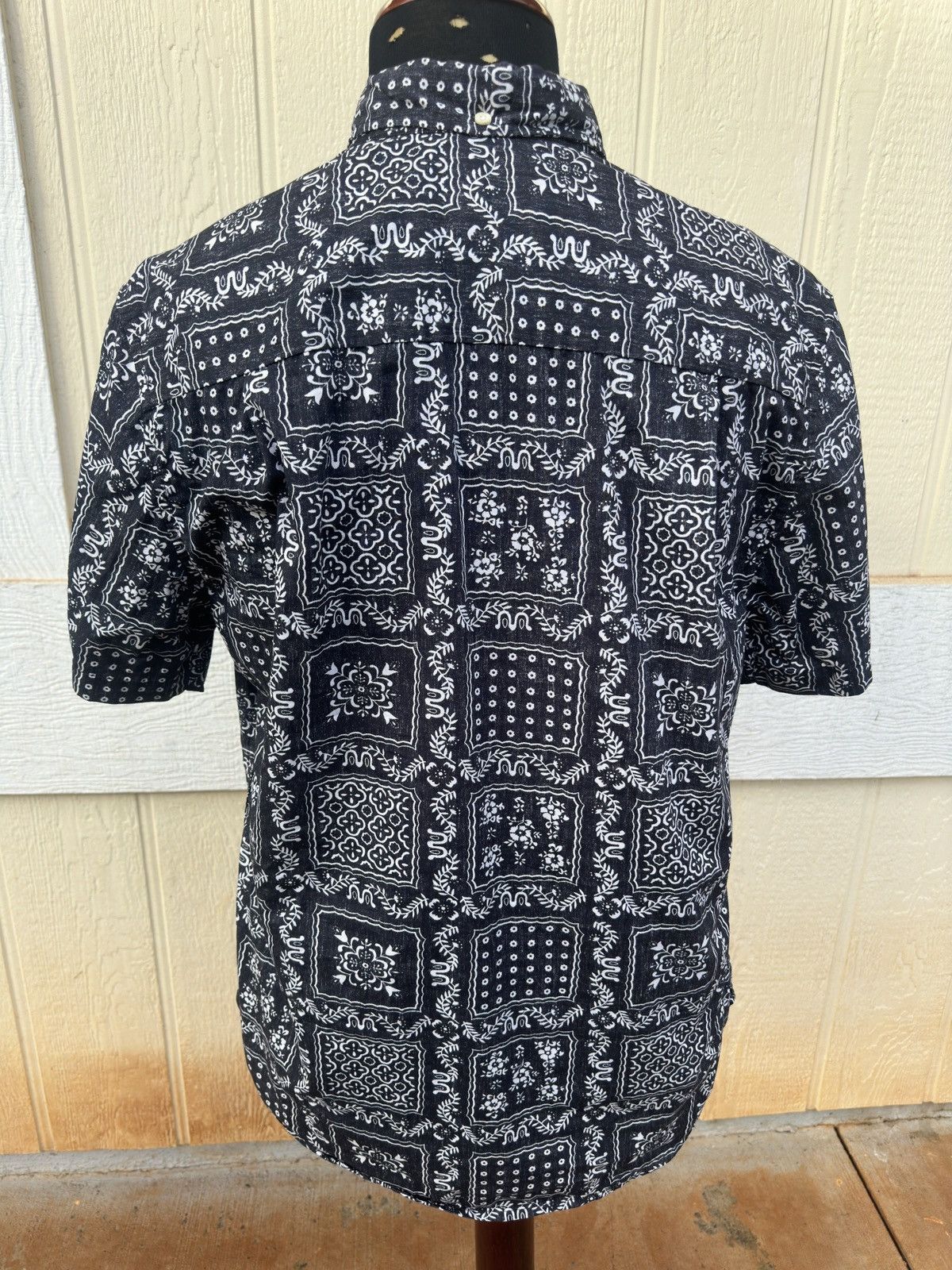 Reyn Spooner Reyn Spooner Tailored Fit Black Hawaiian Print Men's Large Size US L / EU 52-54 / 3 - 2 Thumbnail