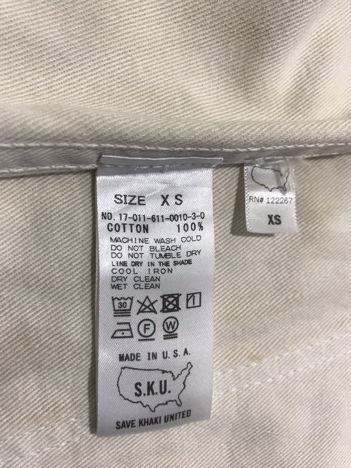 Save Khaki United Save Khaki United Jacket Size US XS / EU 42 / 0 - 6 Thumbnail
