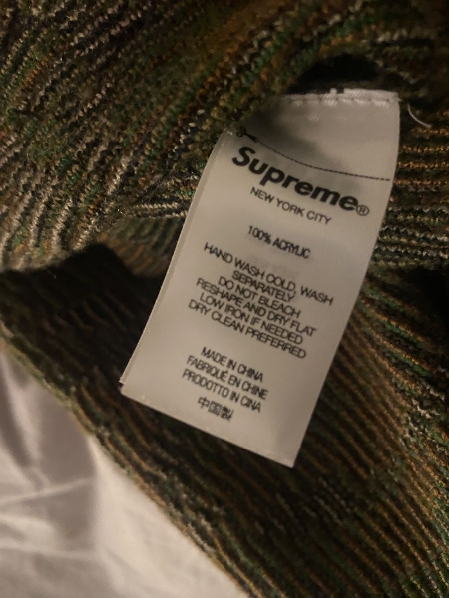 Supreme Supreme Trebark Camo Sweater FW22 Size US L / EU 52-54 / 3 - 5 Thumbnail