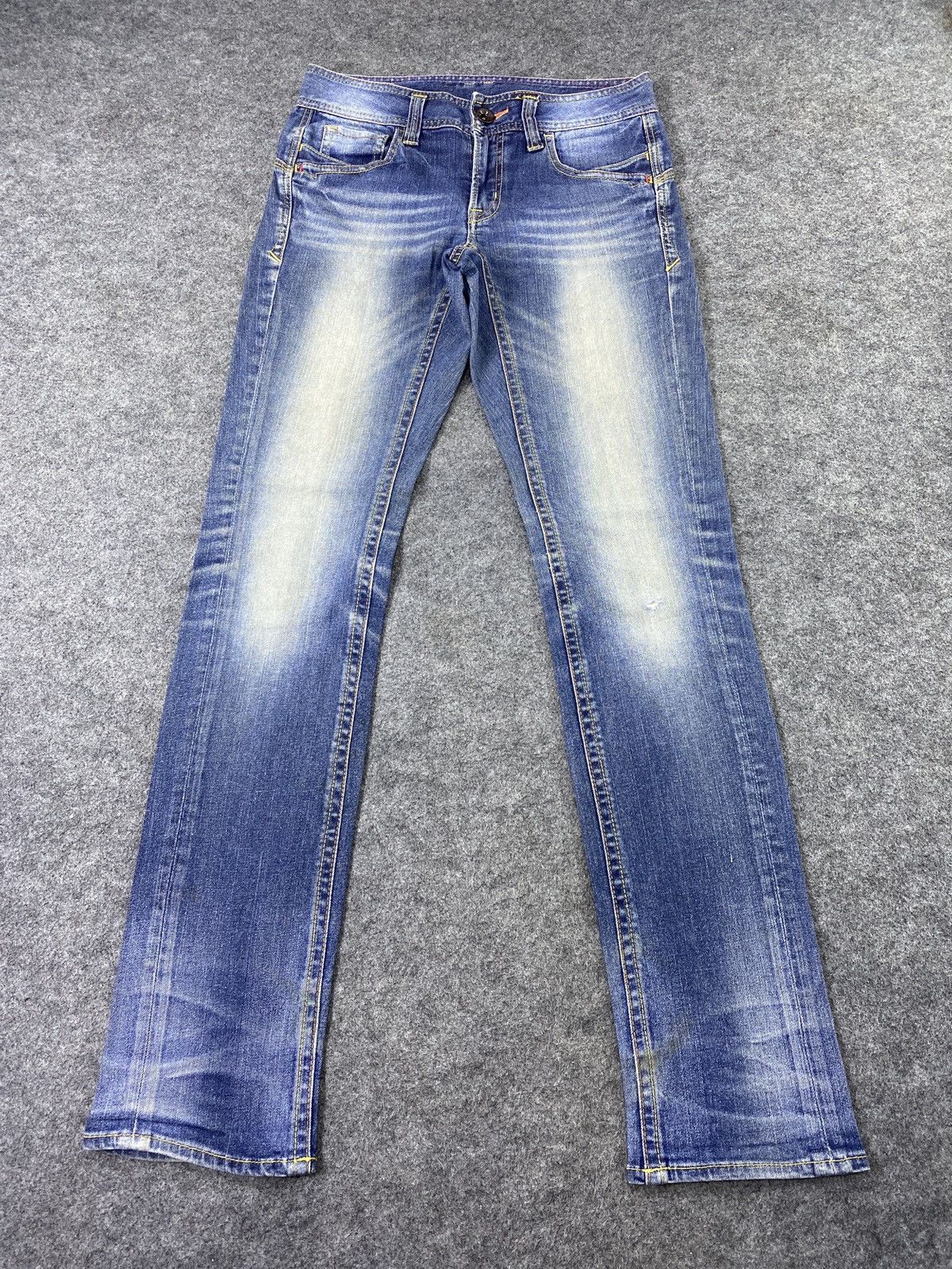 Japanese Brand × Jean Japanese Brand Blue Wash Jeans - J1095 Size 29" - 2 Thumbnail