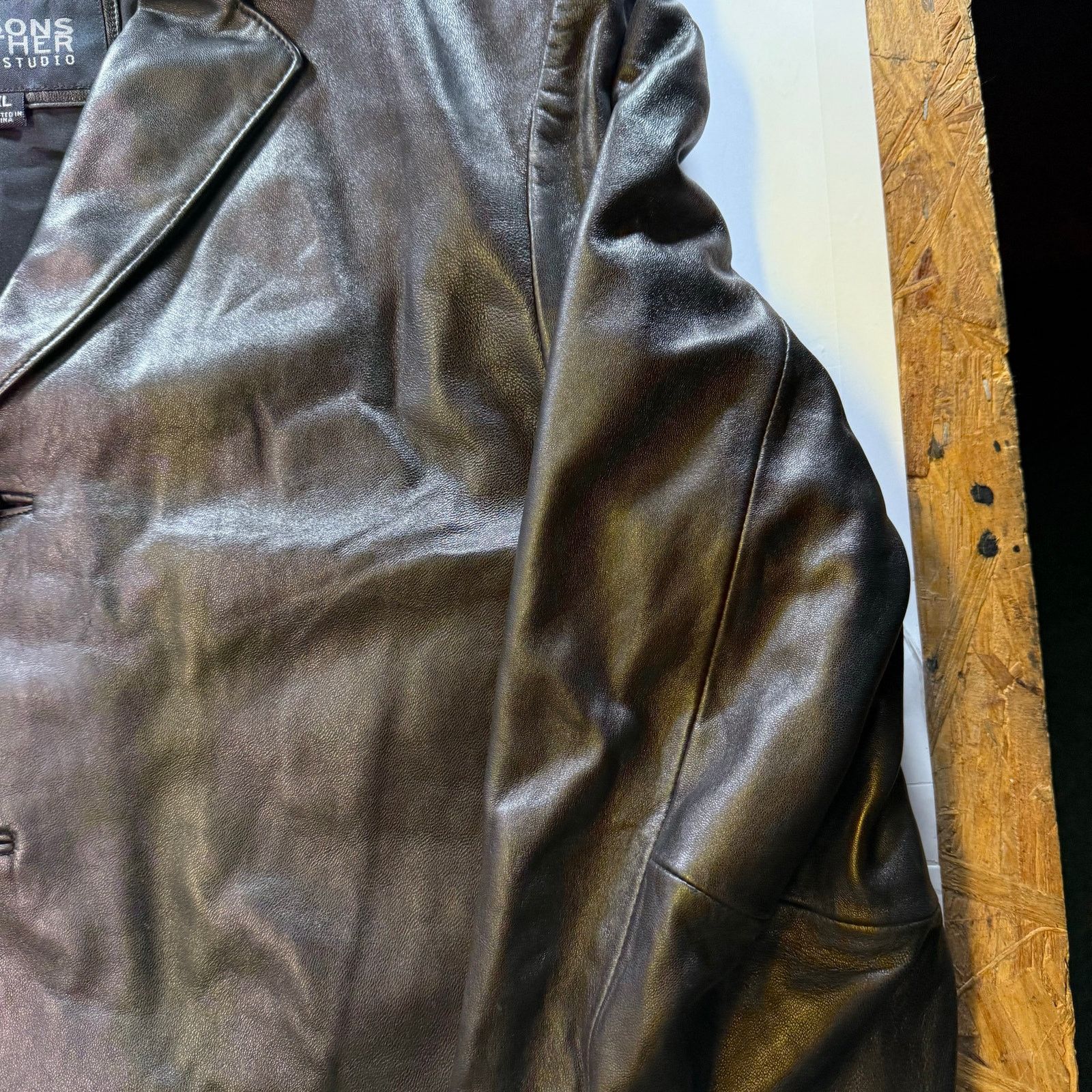 Wilsons Leather Wilson Leather Pelle Studio Leather Jacket Size XL Size US XL / EU 56 / 4 - 5 Thumbnail