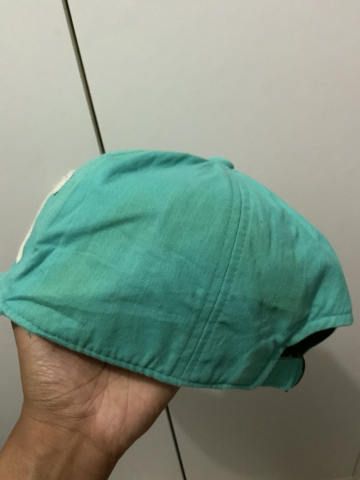 If Six Was Nine SWEET Big Patches Turquoise Hat Size ONE SIZE - 12 Thumbnail