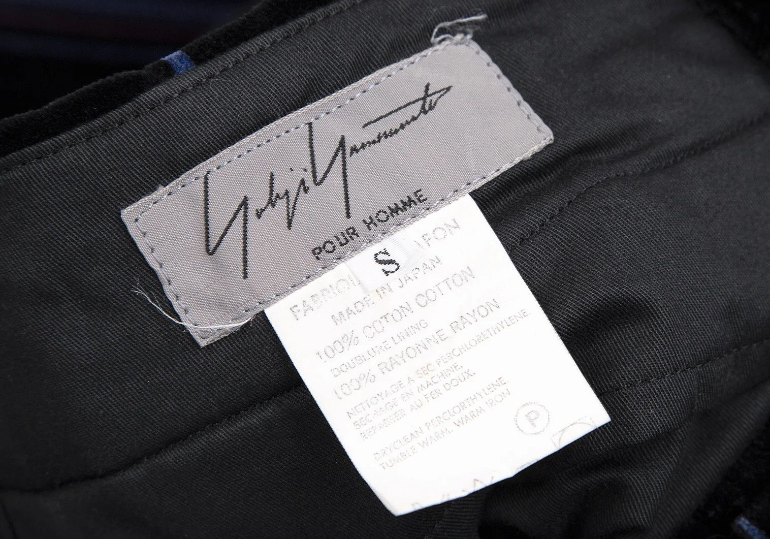 Yohji Yamamoto Yohji Yamamoto Velvet Multi-Stripe Tapered Pants Size US 30 / EU 46 - 18 Thumbnail