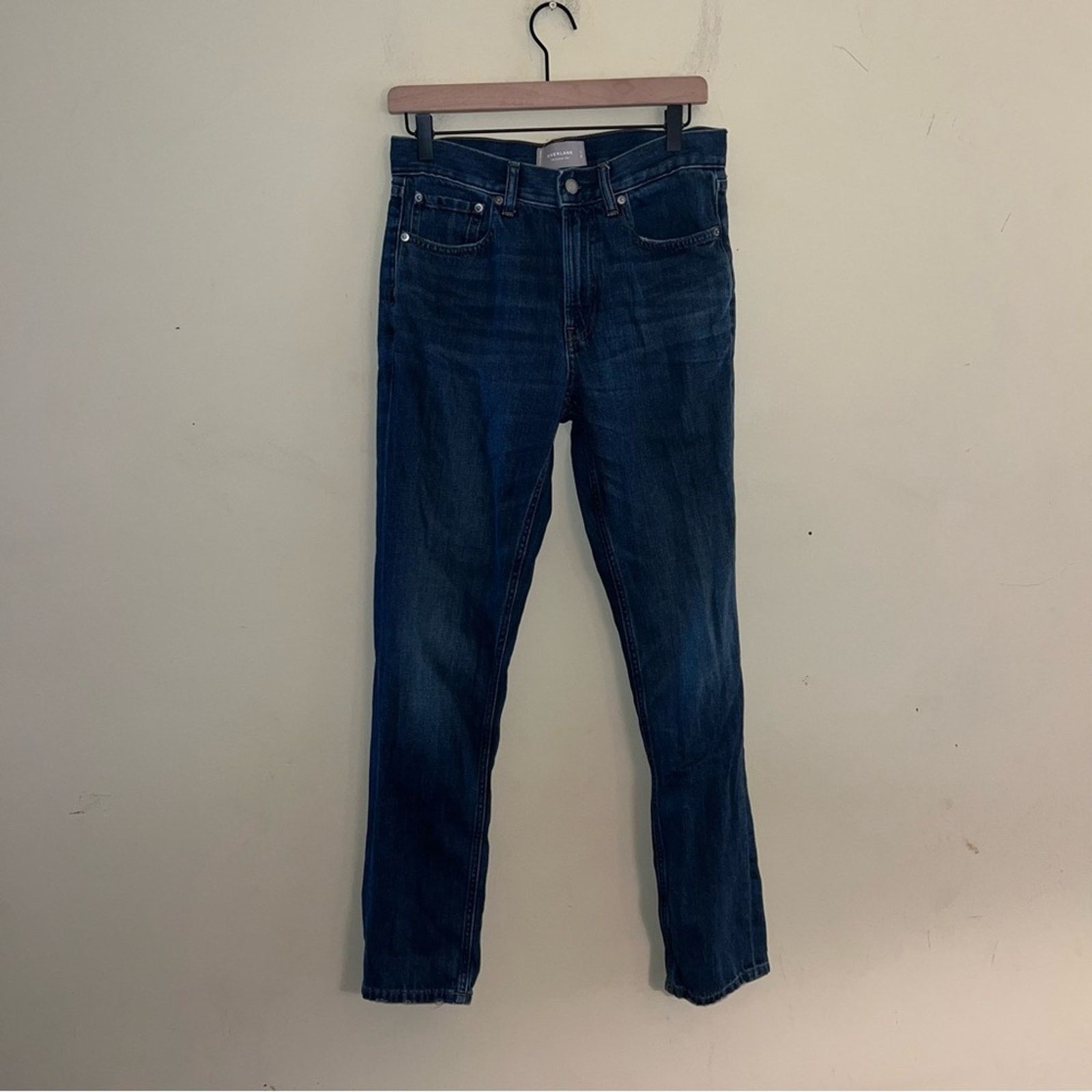Everlane EVERLANE The Summer Jean light distressed straight leg 28x32 Size 28" / US 6 / IT 42 - 4 Thumbnail