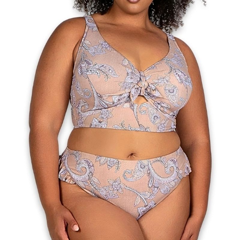 Other Artesands Vermeer Bikini Bottom Floral High-Waisted 14 NWT Size ONE SIZE - 1 Thumbnail