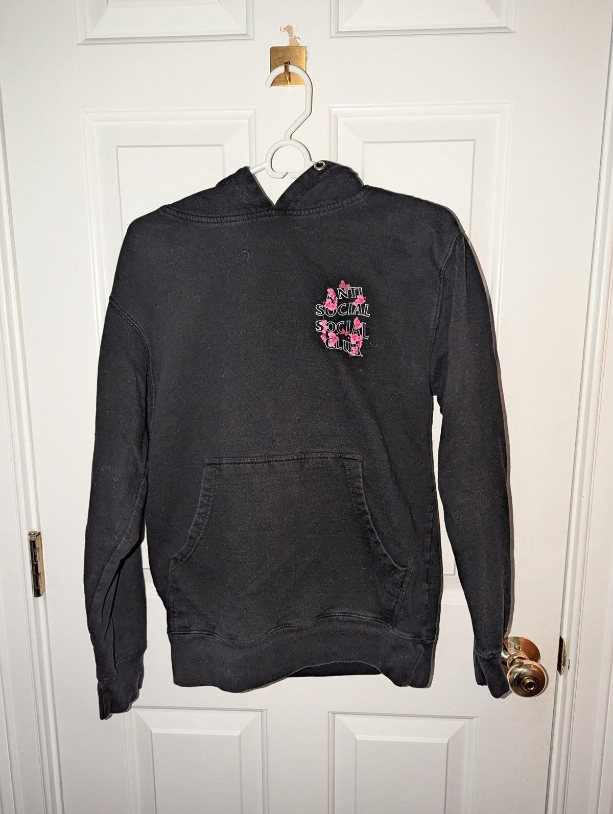 Anti social social club butterfly hoodie