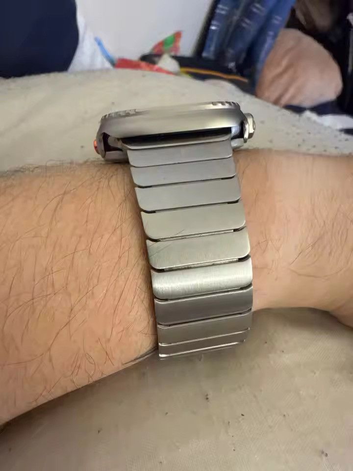 Jewelry Case+Strap for Apple Watch Band- Silver - 44 Mm Size ONE SIZE - 4 Thumbnail