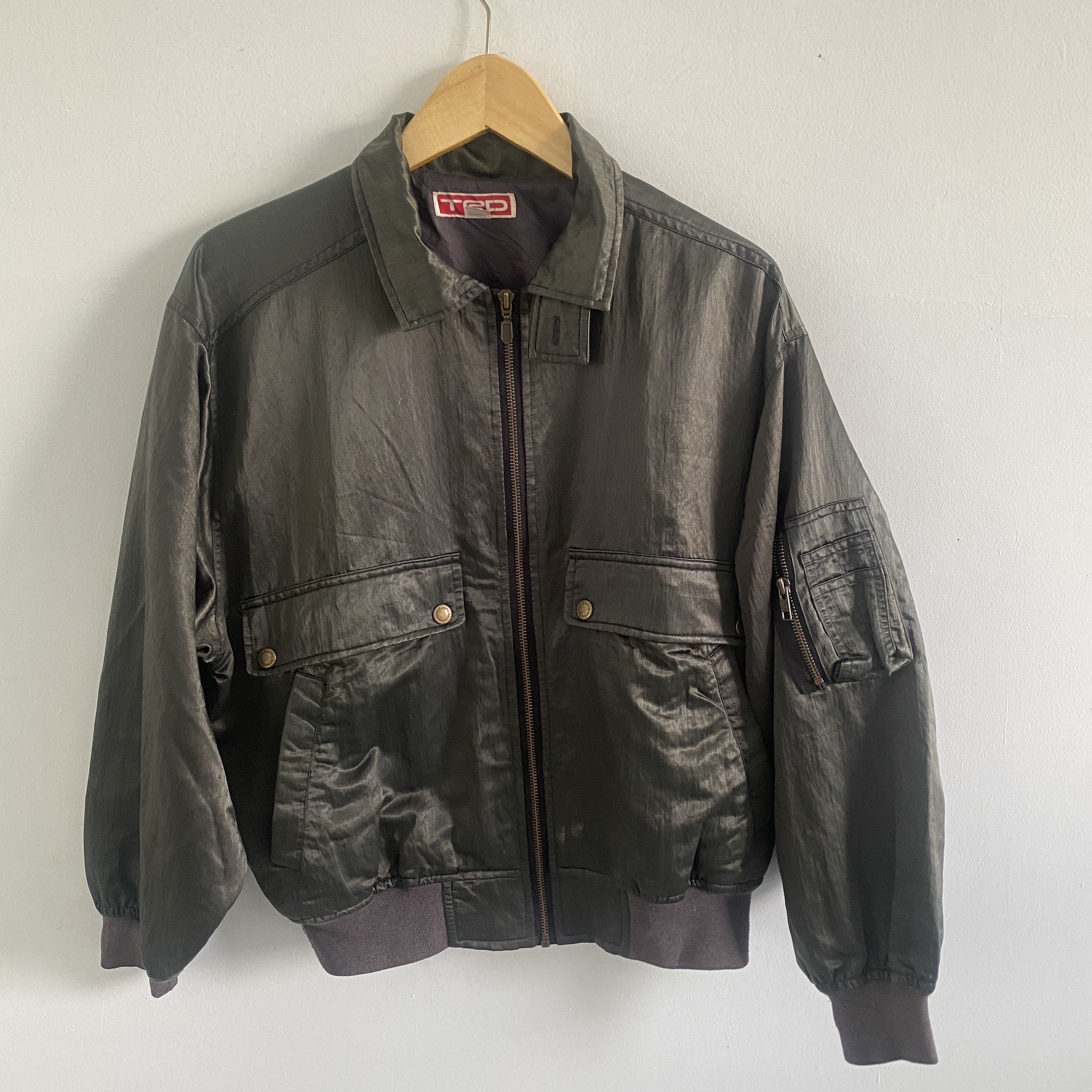 Vintage Vintage TRD Toyota Racing Team Bomber Jacket Size US M / EU 48-50 / 2 - 1 Thumbnail