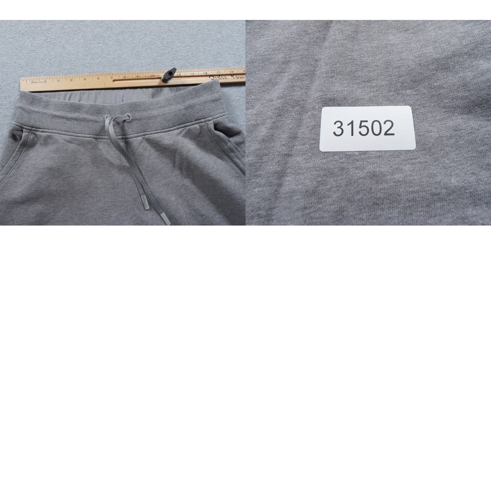 Lululemon Lululemon Pants Womens 8 Gray Sweatpants Joggers Athletic Lounge Casual Size 30" / US 8 / IT 44 - 9 Thumbnail
