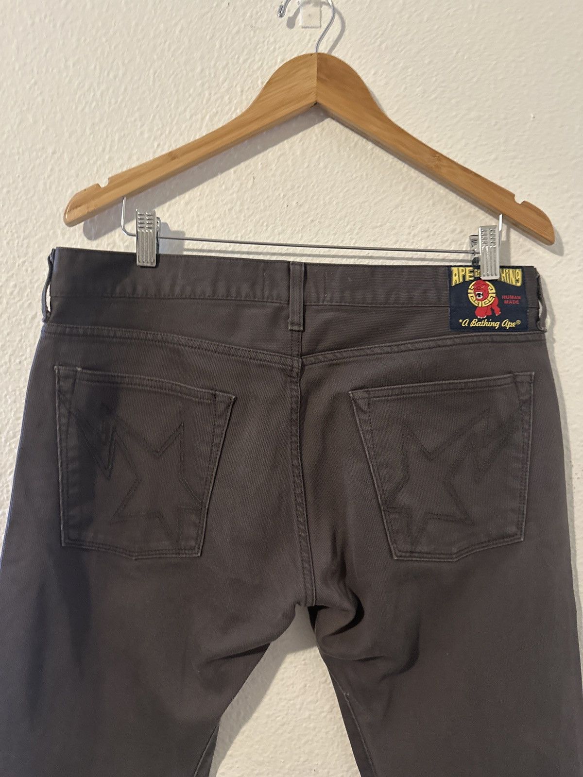 Bape Bape 00’s Bapsta Logo Jeans M Size US 32 / EU 48 - 3 Thumbnail