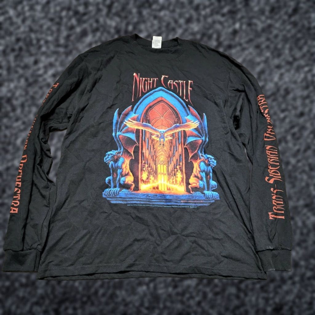 Anvil Trans Siberian Orchestra T-Shirt XL 2009 2010 Concert tour Heavy Metal Rock Mens Size US XL / EU 56 / 4 - 1 Thumbnail